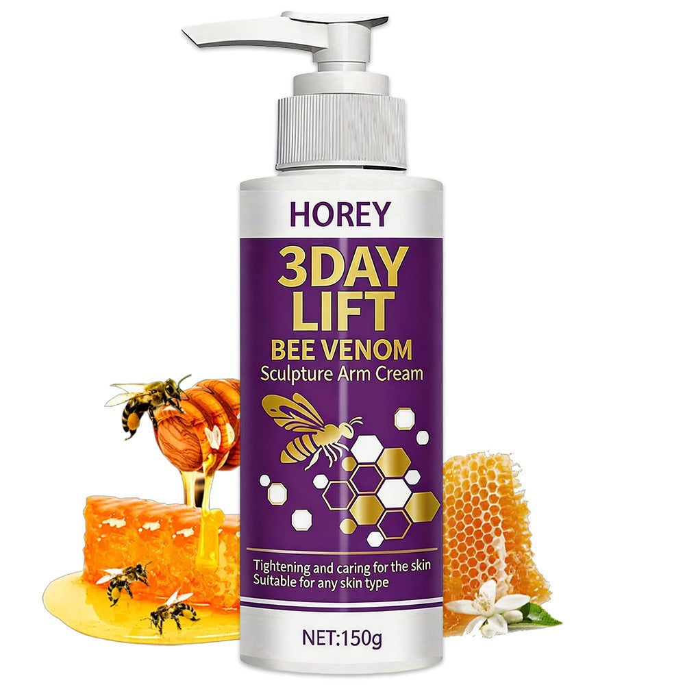 Bee Venom Firming Cream 150g – 3-Day Skin Tightening & Lifting Body Sculpting Lotion for Loose Sagging Arms, Belly, Thighs & 