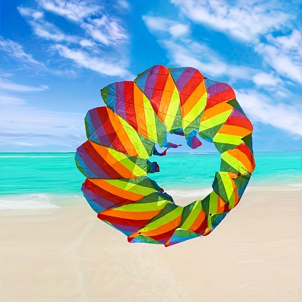 Rotating Lotus Tail Kite 3D Flower Basket Iridescent Kite for Kids Adults with the Listed Color, Size or Set Options for Ever