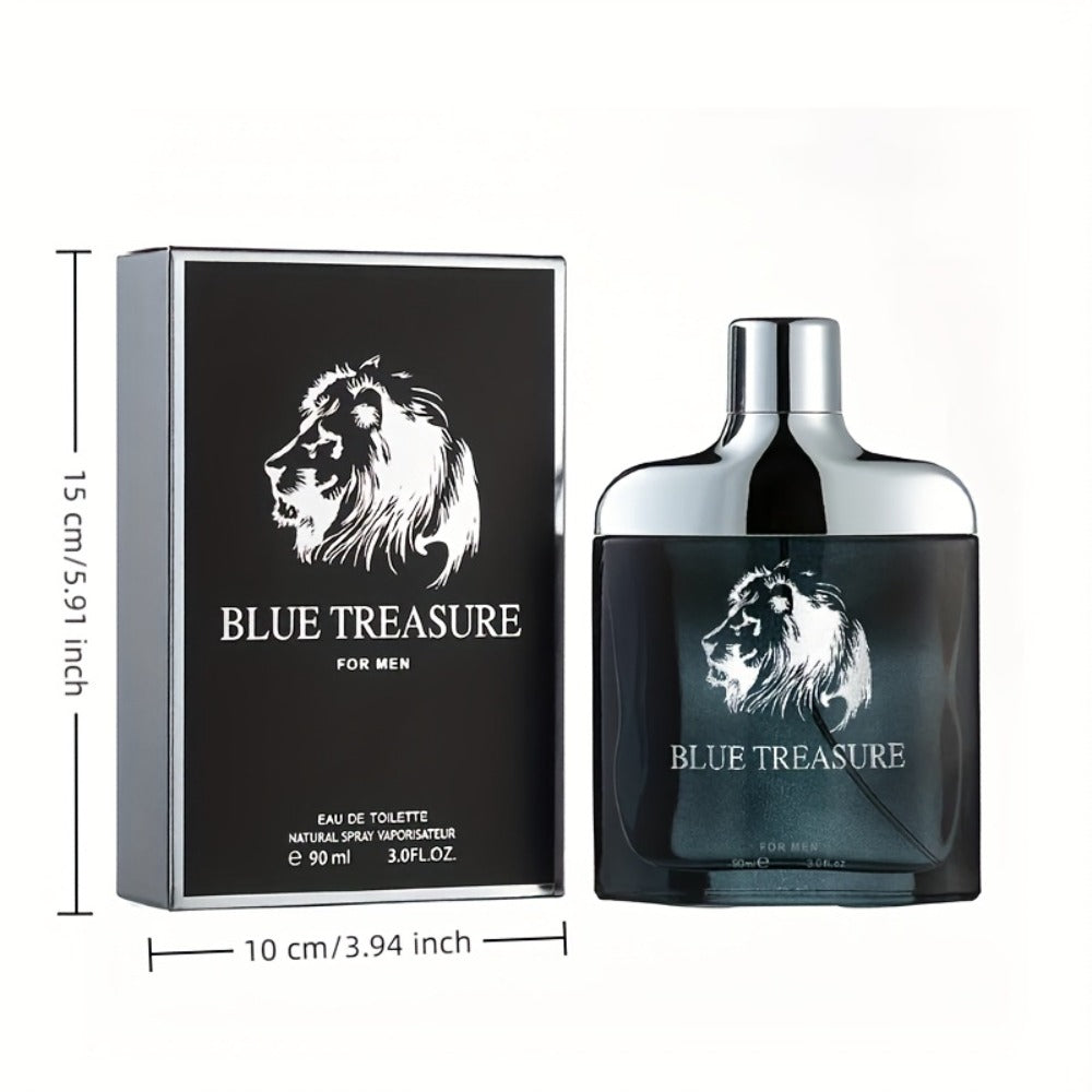 Perfume Unisex 100ml Blue Treasure Spray with Citrus, Spice, Oud, Sandalwood, Cedar, Amber and Musk — image 5