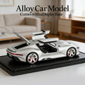 Mercedes-Benz GT Supercar Diecast Model with Gull-Wing Doors, Zinc Alloy High-Detail Static Collectible — image 7