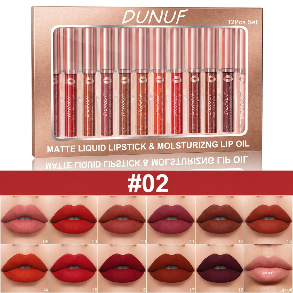 Twelve-Piece Boxed Lip Color Collection in Coordinated Set 02, Set 03 or Set 04 Shade Assortments — image 3