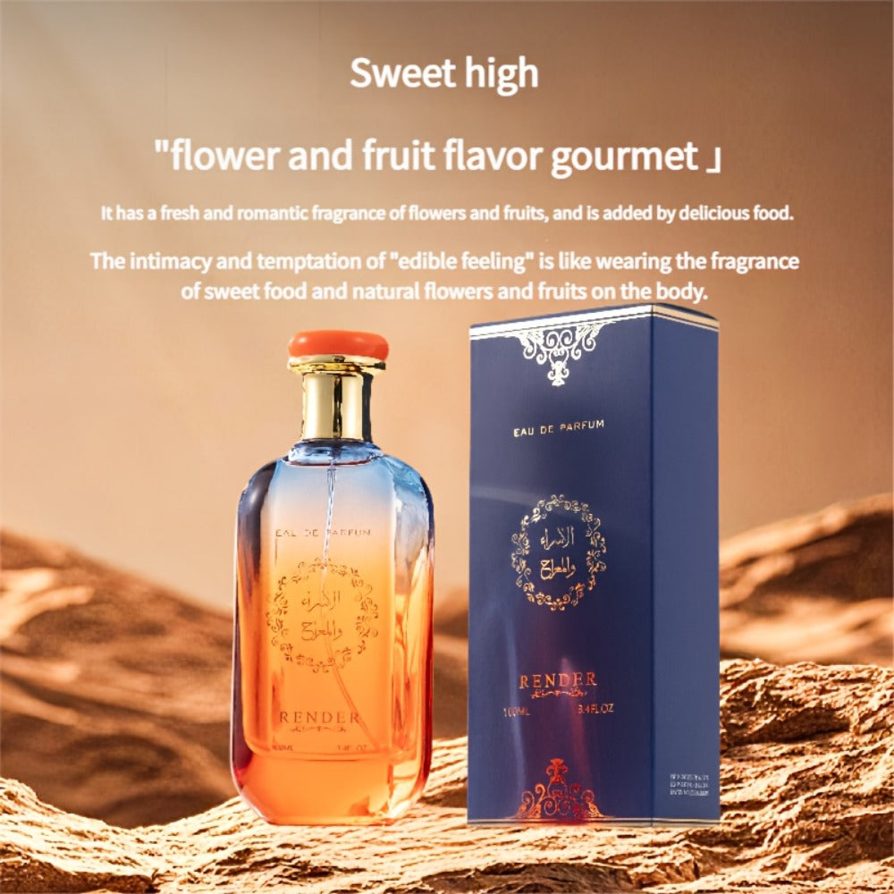 Men's Cologne Pheromone Essential Oil Spray Long-Lasting Fragrance with Mint Rose Vanilla Signature Scent Luxury Men's Perfum
