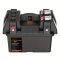 RV Battery Box Power Center Group 24-31 Smart Battery Holder with QC3.0 PD Fast Charge USB DC for an Everyday Personal Care R