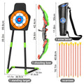 Kids Bow and Arrow Archery Set 10 Suction Cup Arrows Quiver Standing Target with the Listed Color, Size or Set Options for Ev