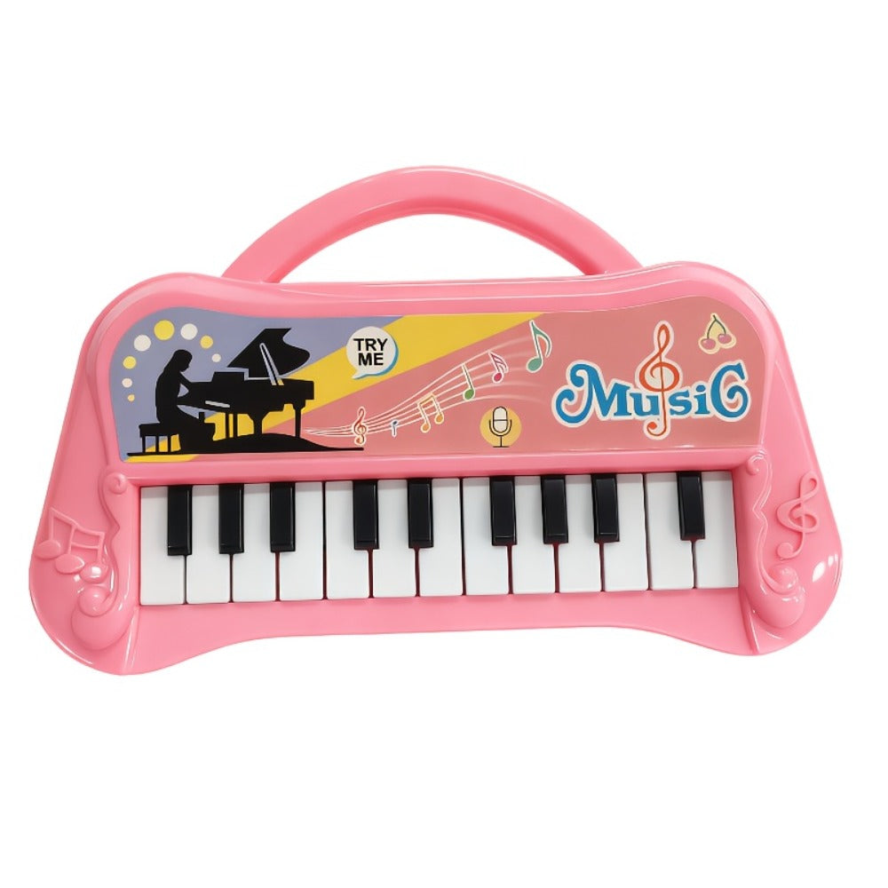 Kids Mini Piano Keyboard 13 Keys, Portable Electronic Music Toy for Toddlers with the Listed Color, Size or Set Options for E