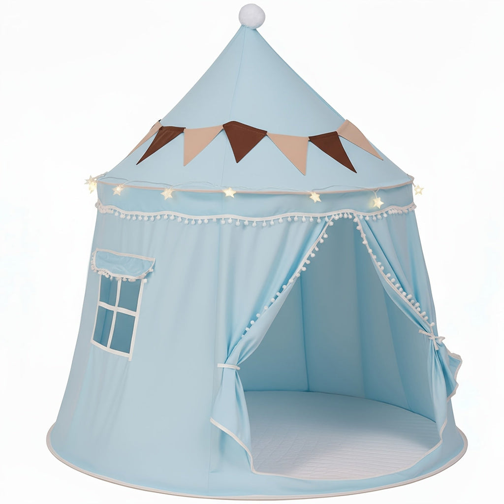 Pop-Up Dome Pet Tent in Three Colors with Basic or Mat, Star Lights and Flag Accessory Options — image 17