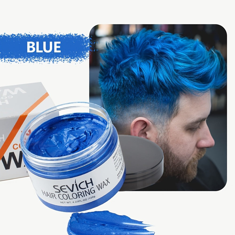 Hair Color Wax 13 Shades 120g, Temporary Hair Dye for Men & Women, Easy Apply & Wash Out, Party, Festival — image 14