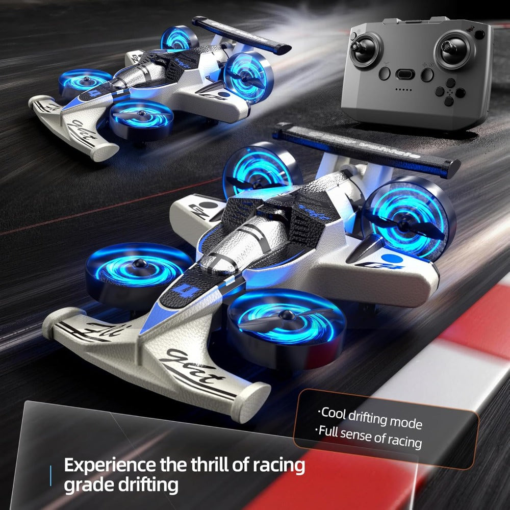 RC Flying Car Drone Combo for Kids with the Listed Color, Size or Set Options for Everyday Use — image 3