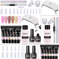 Poly Nail Gel Extension Kit 6 Colors with USB UV LED Lamp & Slip Solution – All-in-One Polygel Nail — image 10