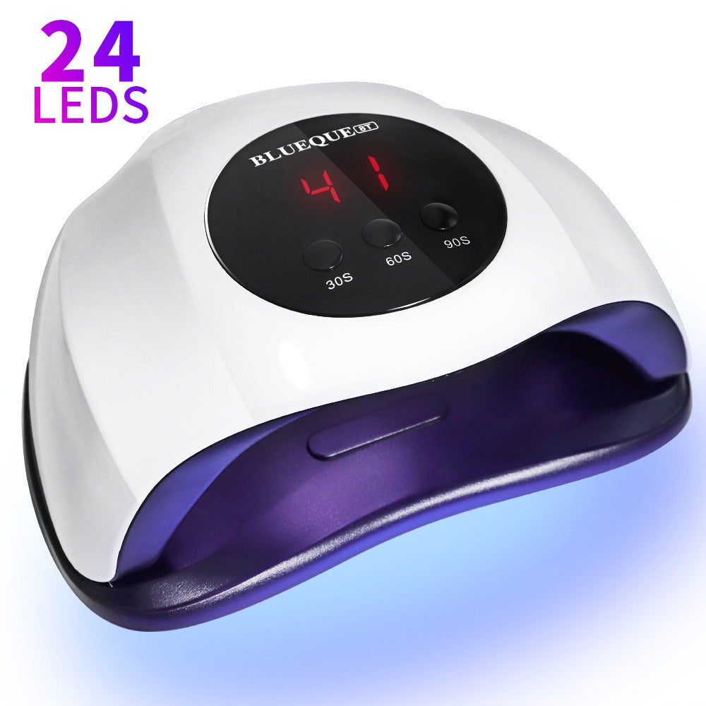 8T UV LED Nail Lamp with 24 Light Beads, Infrared Hand Sensor, 30/60/90s Timers and Two USB Styles — image 5