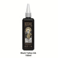 Tattoo Ink Neebol Black 3.38oz 100ml Single Bottle with Black Ink Configuration with Item-Specific Color, Capacity and Bottle