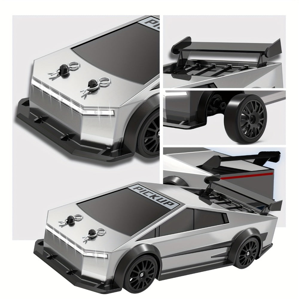 Remote Control Car, DeLorean-Style 1:24 4WD Drift Model with LED Lights, Racing Tires and Two Color Options — image 9