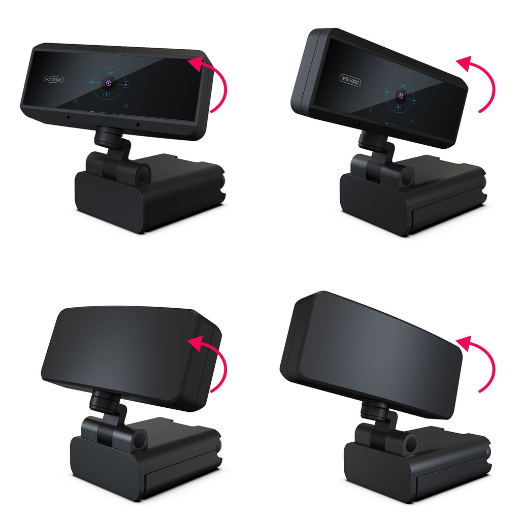 W5 HD Computer Webcam 5MP Auto-Focus 1080P USB Camera