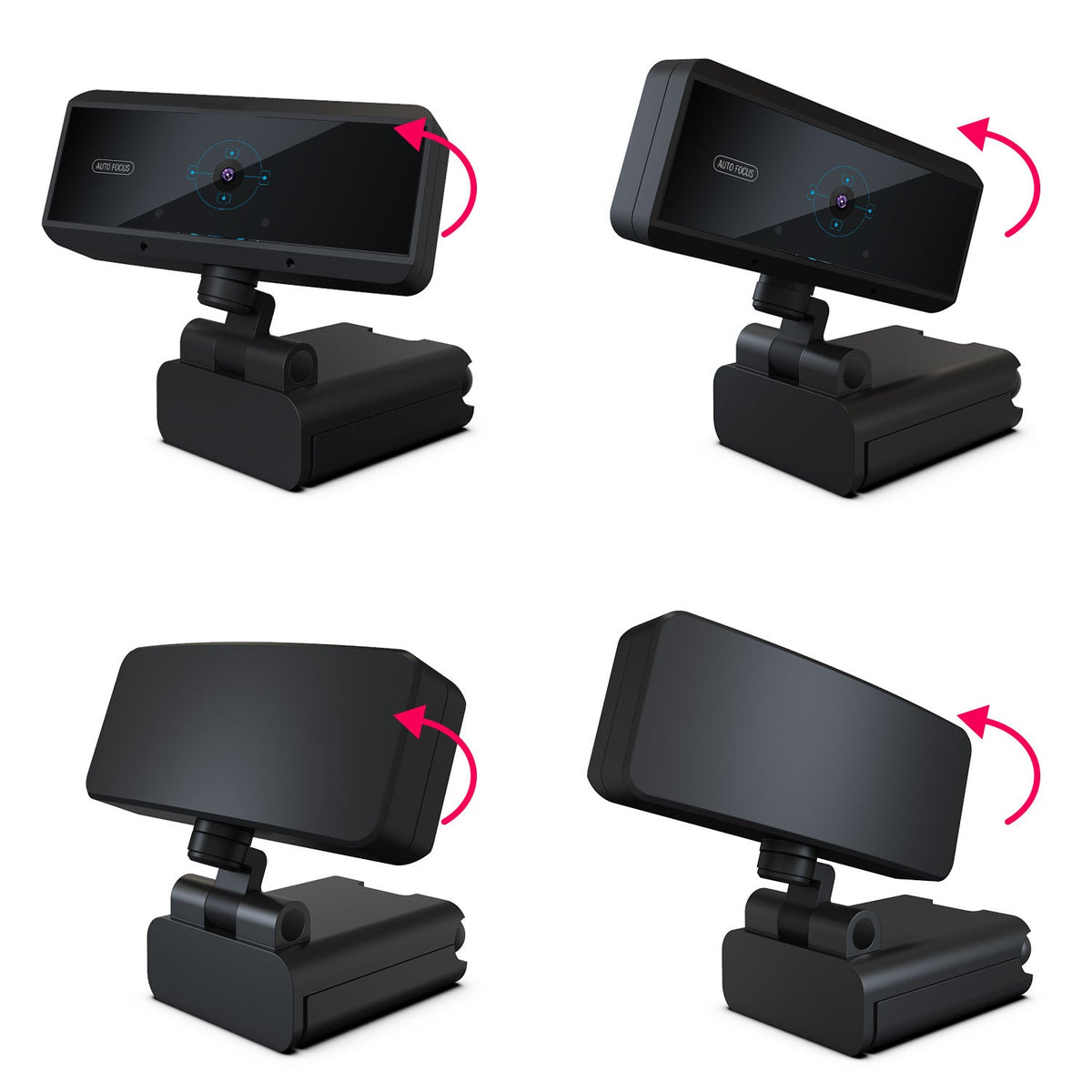 W5 HD Computer Webcam 5MP Auto-Focus 1080P USB Camera