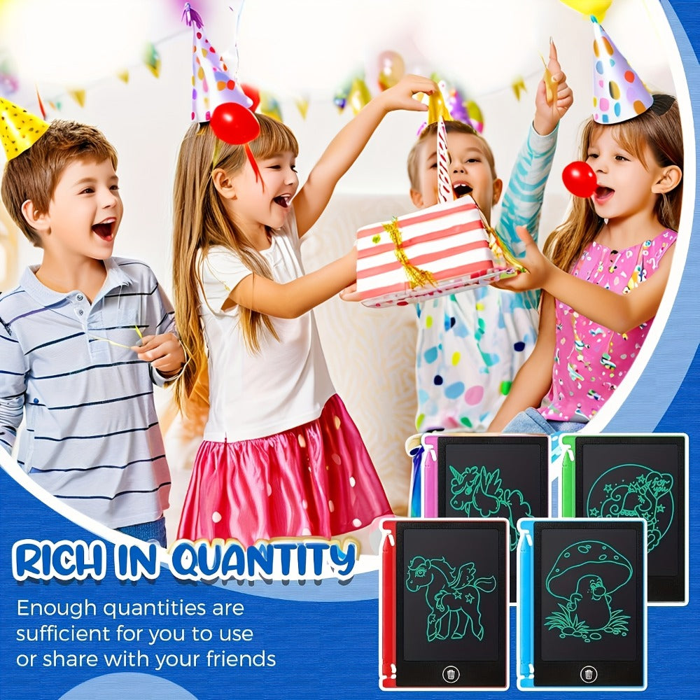 32-Piece 4.5-Inch Mini LCD Drawing Tablet Set with Styluses and Multicolor Frames for Group Activities — image 7