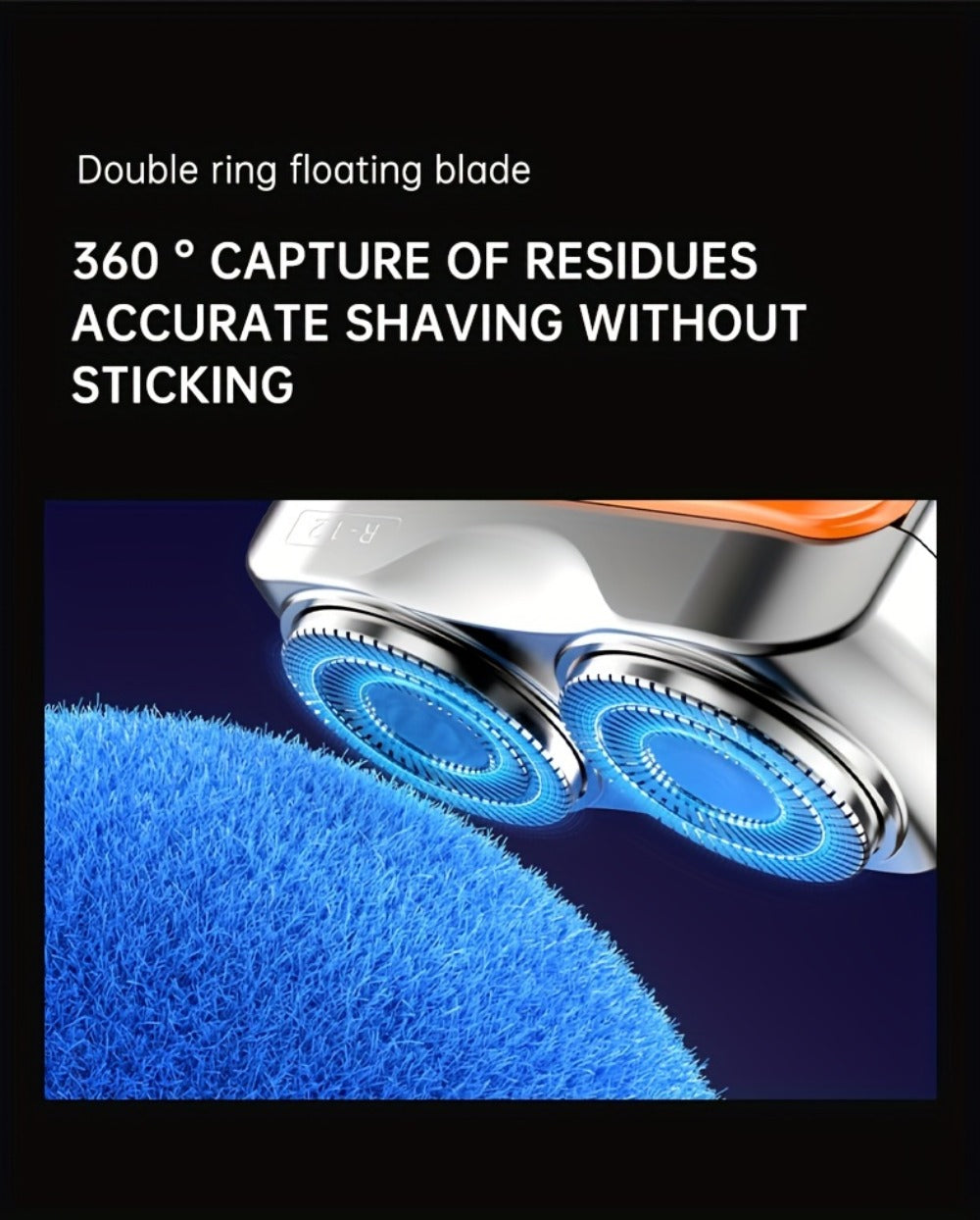 Electric Shaver Magnetic Dual-Blade Mini Razor with Two Speeds, USB Charging and Select Waterproof Options — image 23