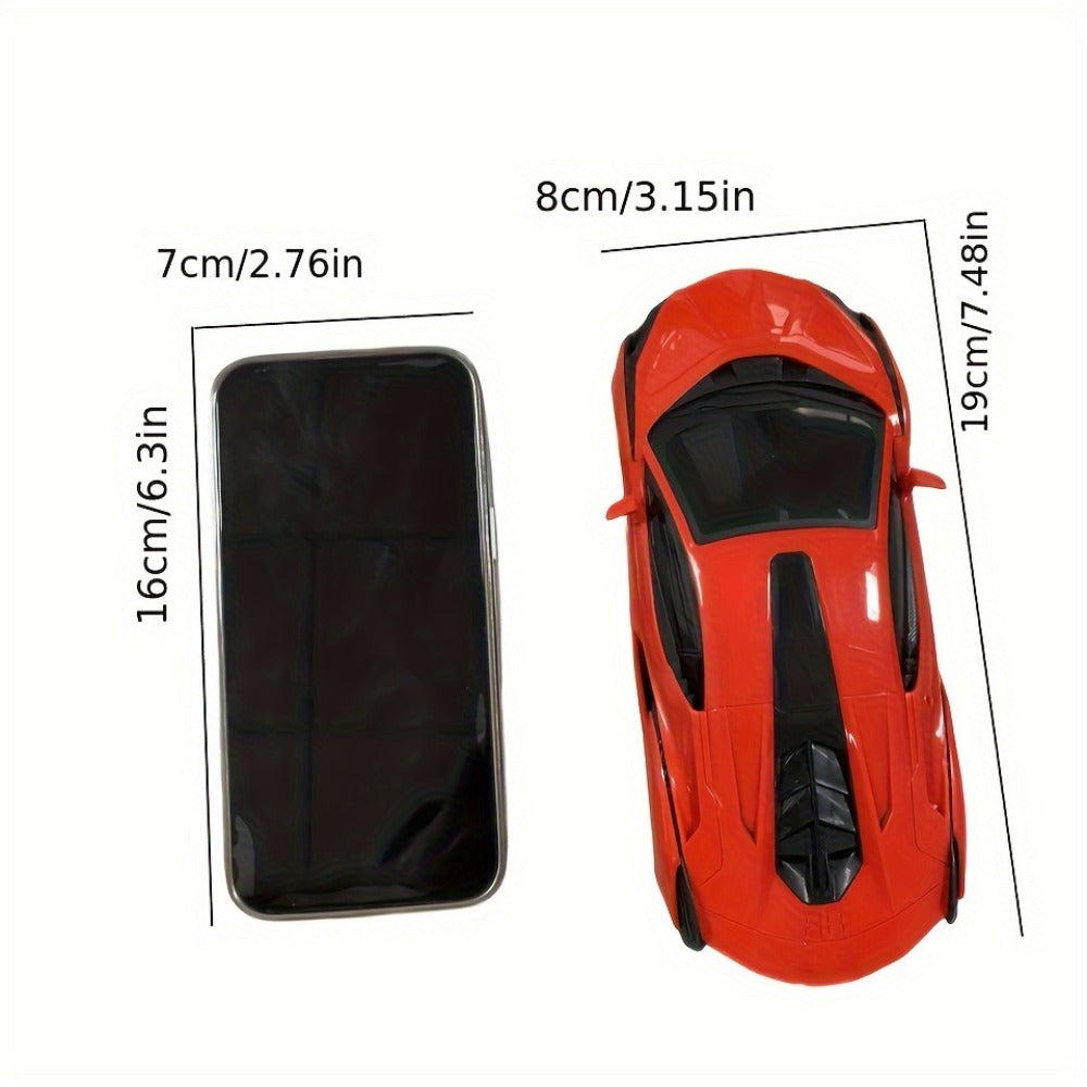 High-Speed Drift RC Car 1:24 Scale with LED Lights 4-Channel Simulation Model Remote Control Car for Kids Boys Girls — image 