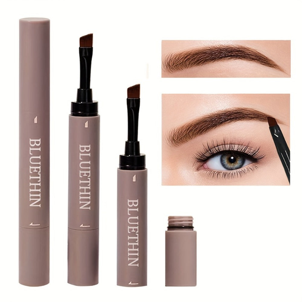 Waterproof Eyebrow Pencil Double-Ended Micro Precision Tip – Smudge-Proof Brow Definer, for Makeup, Travel and Everyday Vanit