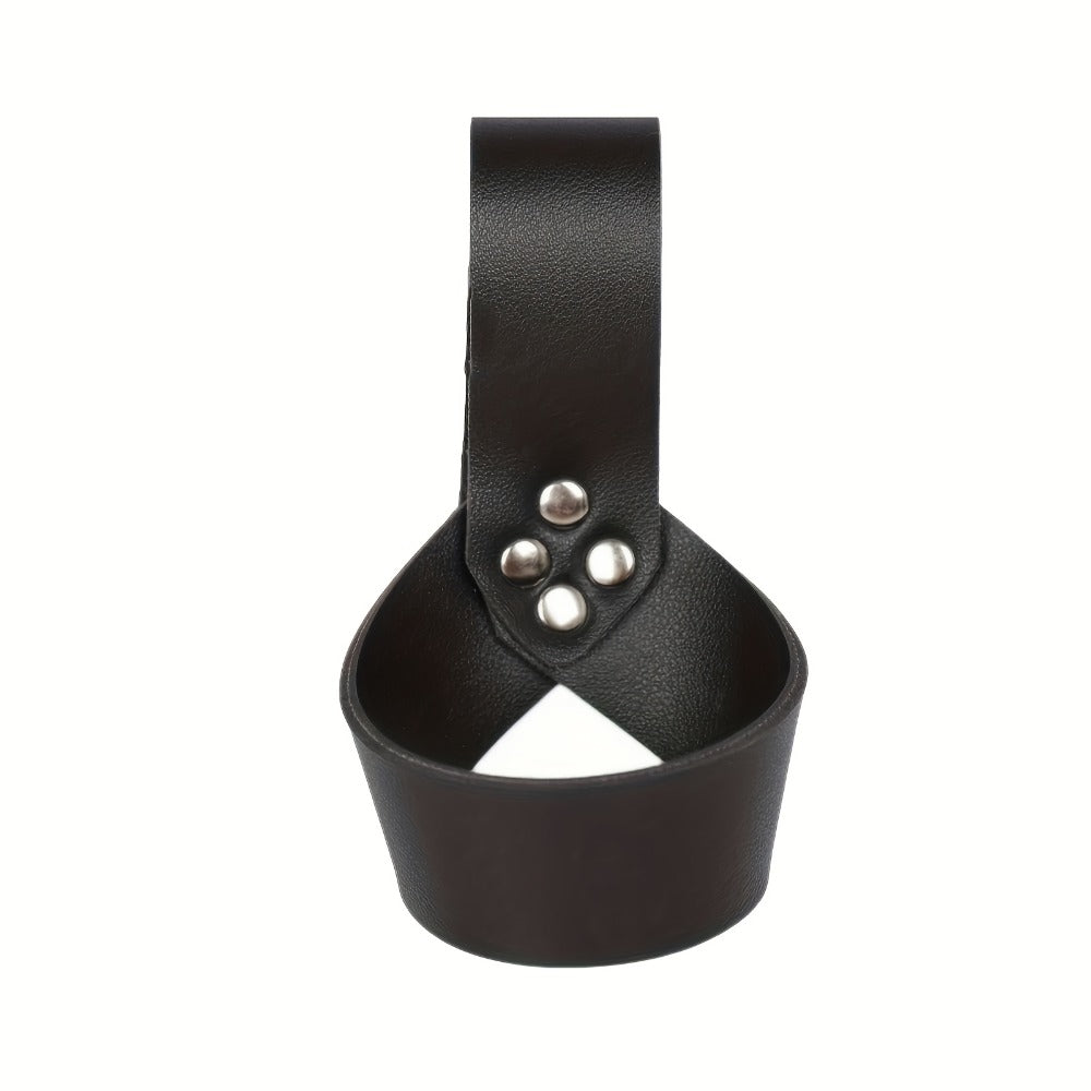 Costume Accessories Faux Leather Knife Sheath and Belt Options in Black or Brown for Medieval Outfits — image 8