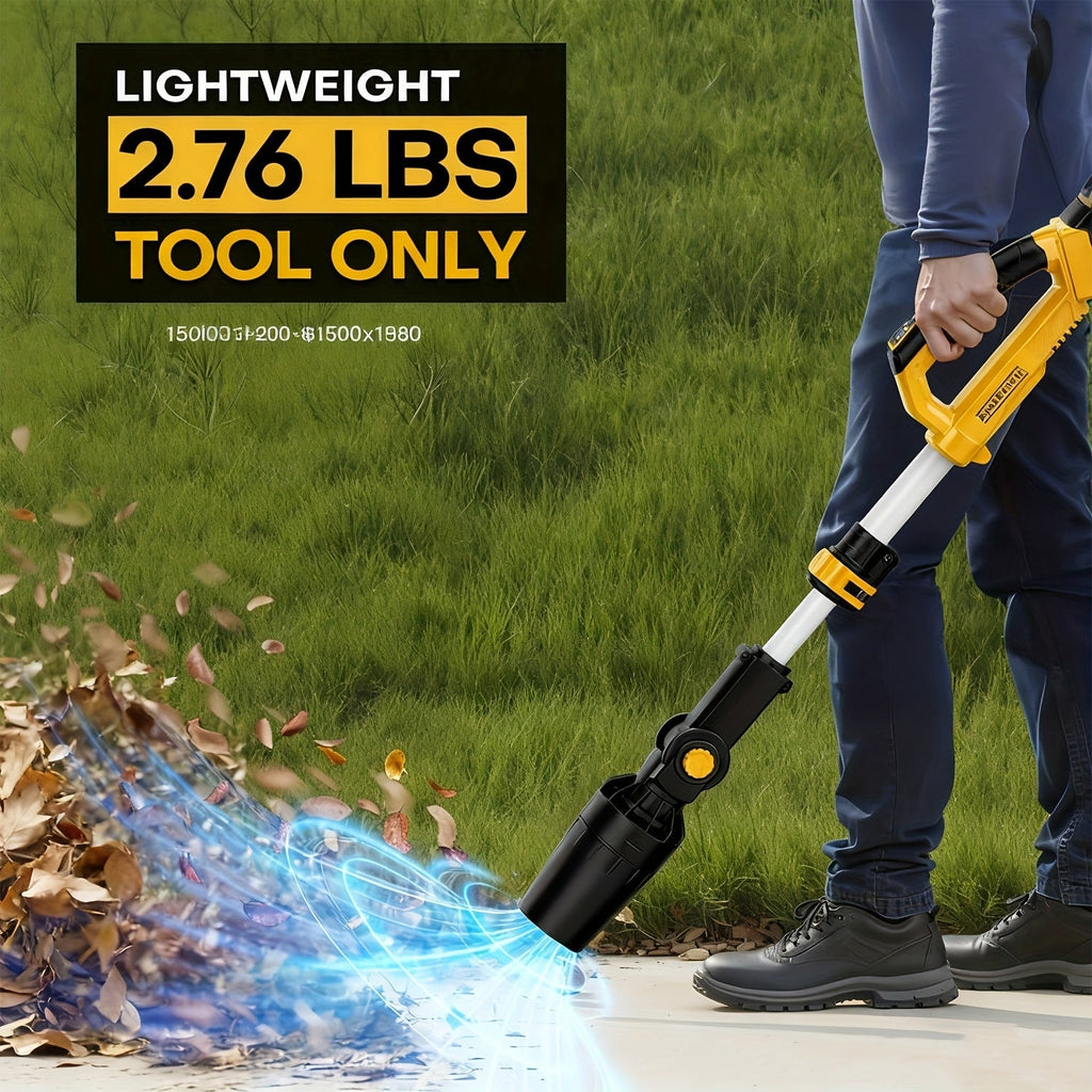 Cordless Leaf Blower Bare Tool for DeWalt 20V Max Battery Platform with Telescoping Tube and Adjustable Outlet — image 2