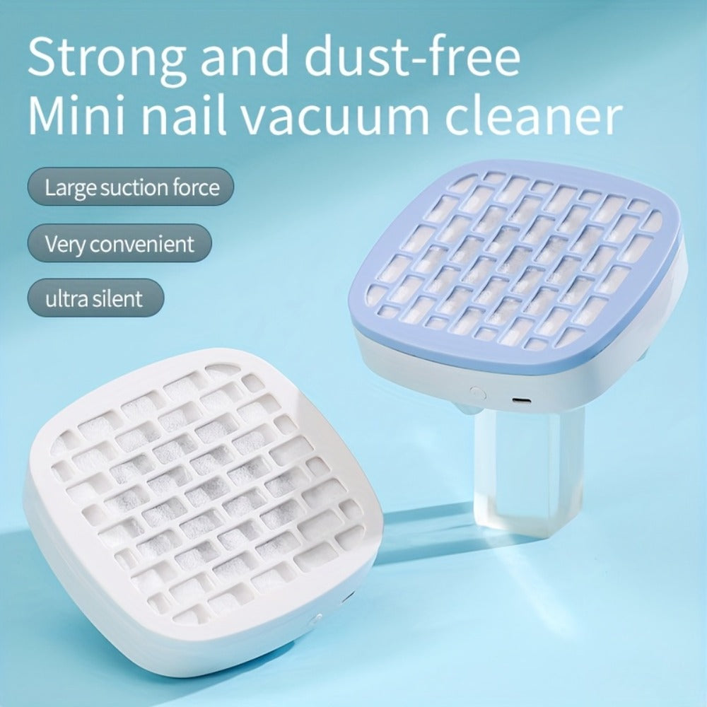 Nail Dust Collector Mini USB Electric Vacuum Cleaner with 10 Filter Pads & Strong Suction, Portable Nail — image 14