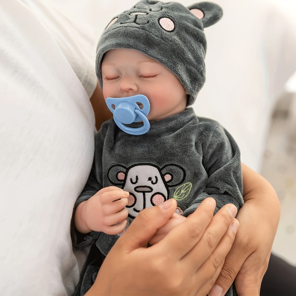 Reborn Baby Doll 18 Inch 45CM Lifelike Newborn Doll Only No Accessories, Realistic Baby Body, Safe for Kids Ages 3+ — image 5