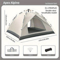 Camping Tent Automatic Pop-Up with Double Doors, Polyester Body and Four Size-Window Configurations — image 5