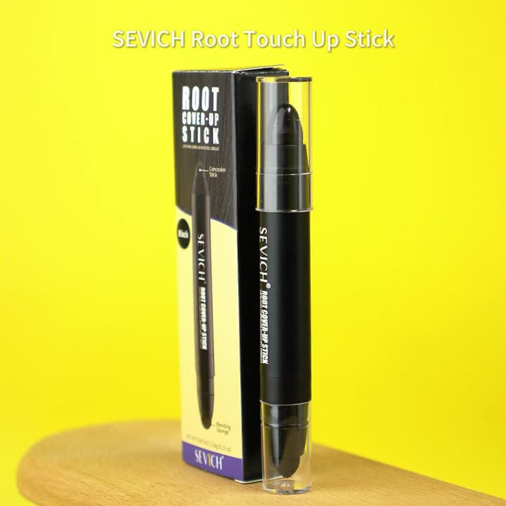 Gray Hair Root Touch Up Pen for Men, Instant Coverage Beard & Hairline Dye Stick, No-Mix Precision Applicator — image 12