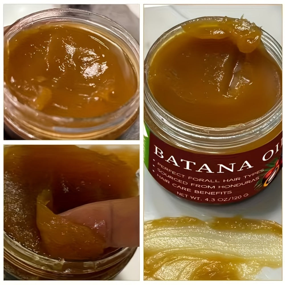 Batana Oil Set 3-Piece from Honduras - Dr. Sebi Cold Pressed Unrefined Batana Oil with Hair Mask & Essence — image 7