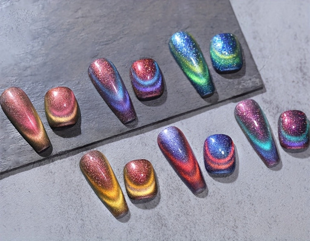 6-Piece Magnetic Cat-Eye Gel Nail Polish Set with Double-Light Reflection — image 18