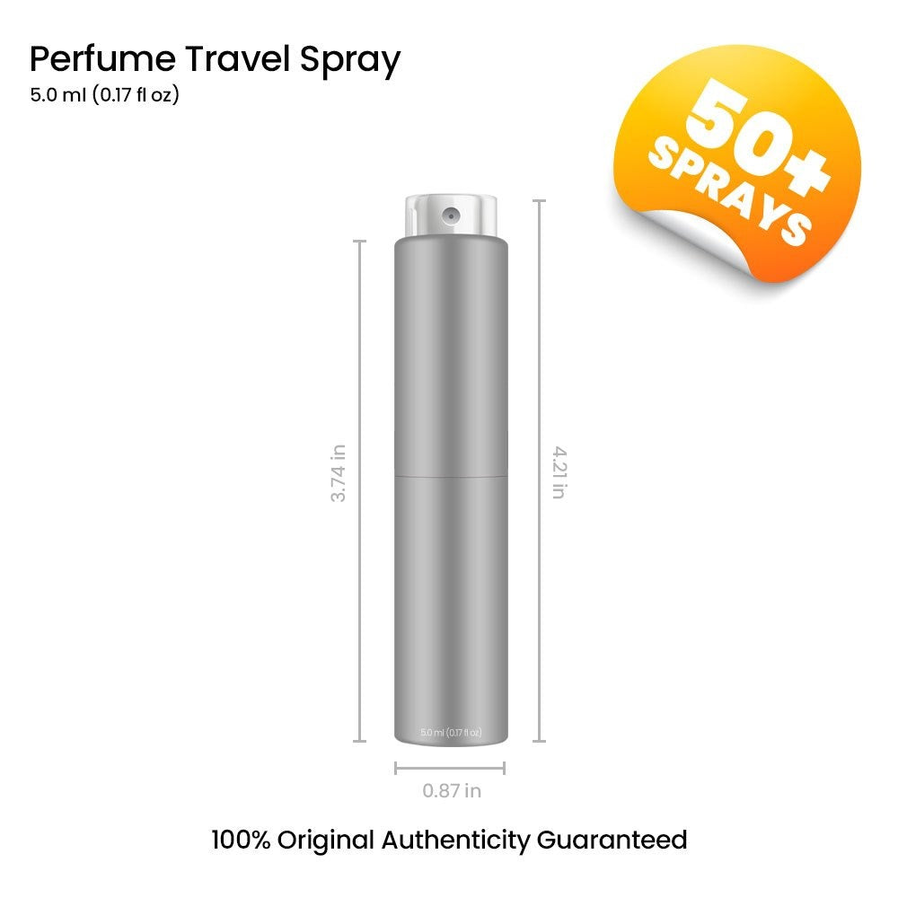 Valentino Uomo Born in Roma Eau de Toilette Travel Spray, 5ml Silver-Tone Labeled Atomizer — image 2