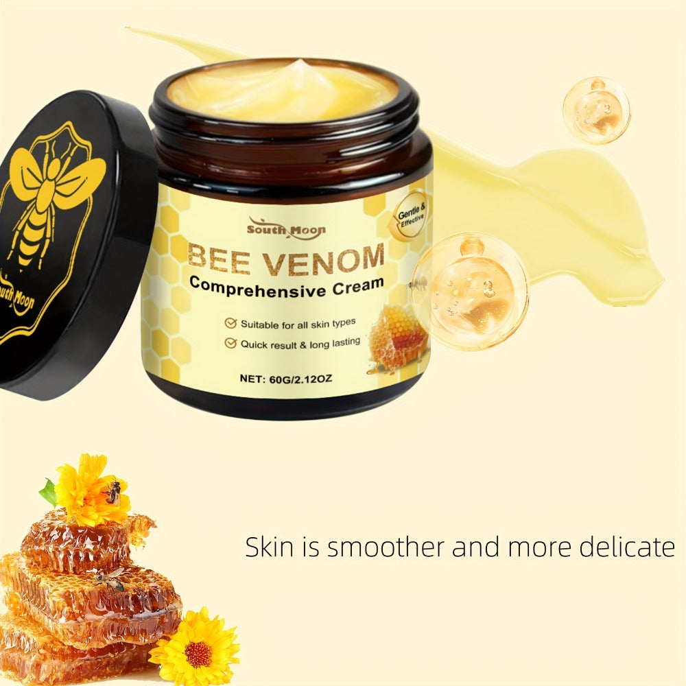 Skincare Set with Hloygi and South Moon Labels, 3 Bee Venom Products Plus Gua Sha Board Accessory — image 6
