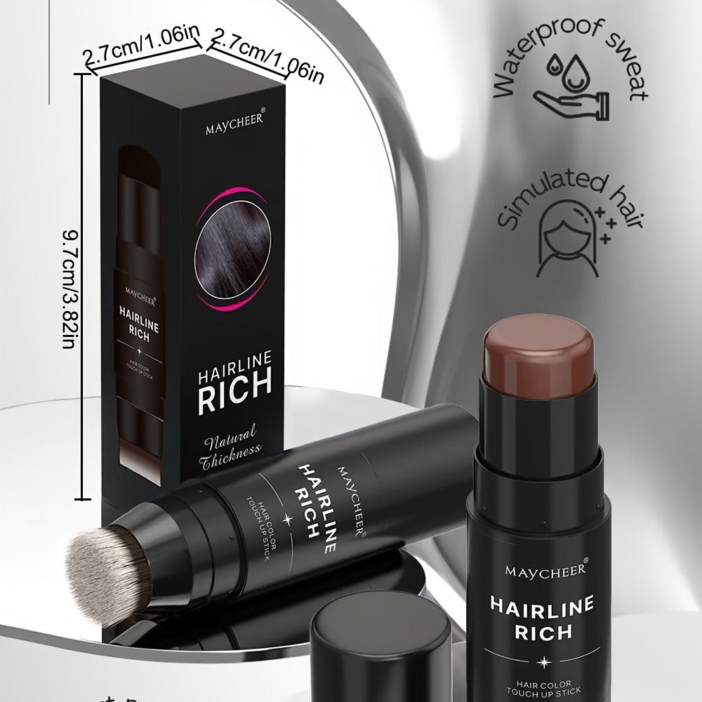 Root Touch-Up Hair Color Pen with Brush Applicator, Instant Gray & White Hair Coverage, Plant Squalane Nourishing Formula — i
