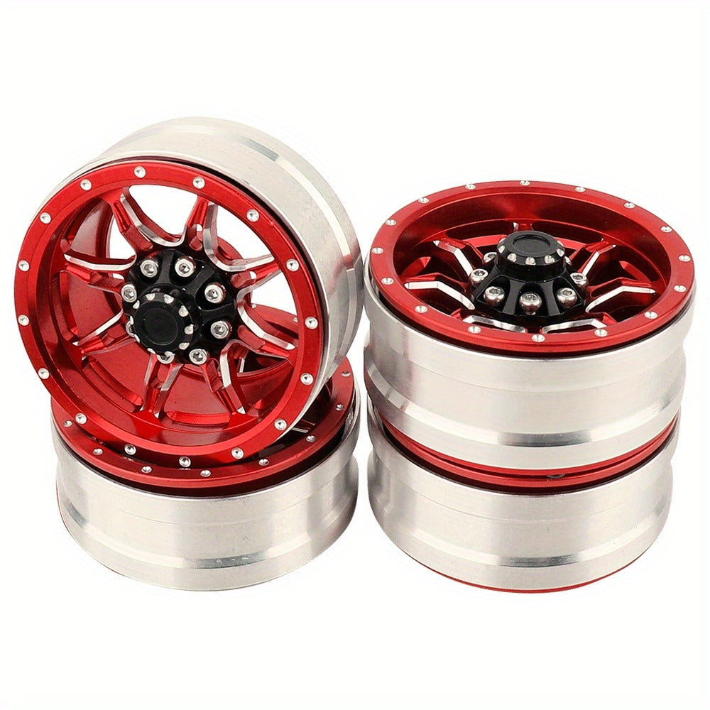 1.9" Beadlock Wheel Rims for RC Crawler 4pcs with the Listed Color, Size or Set Options for Everyday Use — image 9