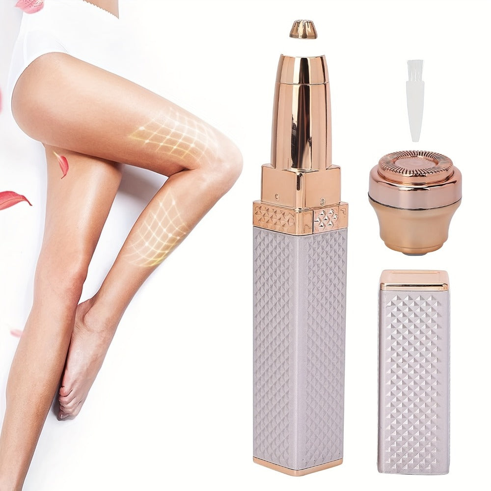 Facial Hair Trimmer for Women, 2-in-1 Electric Eyebrow Trimmer & Lip Hair Remover, Precision Face Hair — image 3