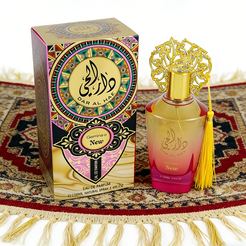 Cologne Spray 100ml Miss and Man Options with Ornate Bottle, Tassel Detail and Presentation Box — image 13