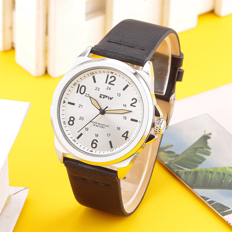 Simple Retro Lightweight And Wear-resistant Quartz Watch