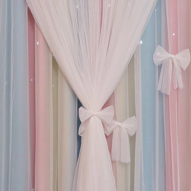 Nordic Star Blackout Curtains - Princess Bedroom Curtains