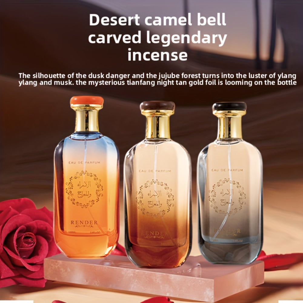 Arabian Perfume Vanilla Scent for Women and Men Oriental Fragrance - Elegant Portable Spray for Bath Time, Home Spa and Perso