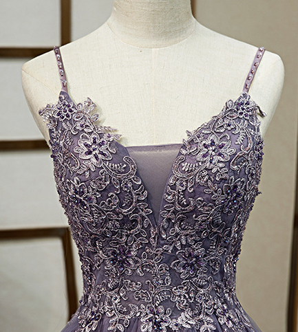 Banquet Evening Dress Female Purple