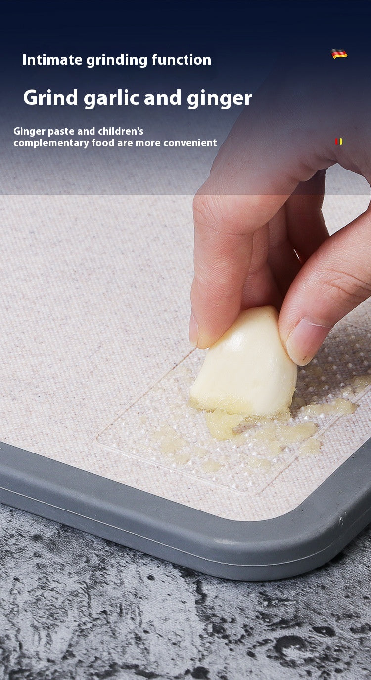 Cutting Board 304 Stainless Steel Chopping Board Kitchen Plastic Cutting Board Sharpening Double-sided Cutting Board