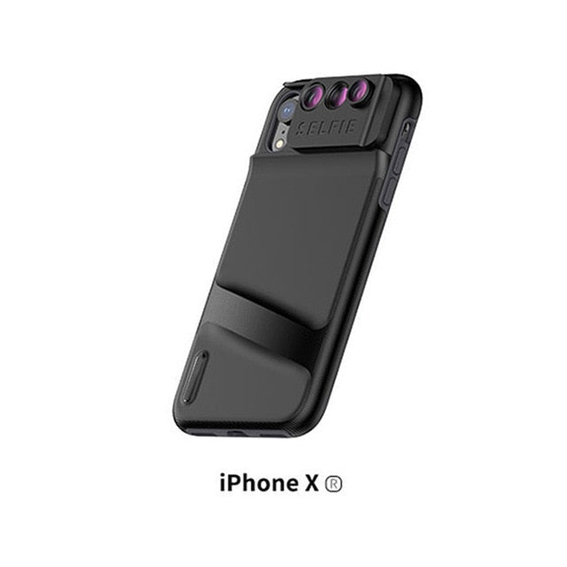 Camera Lens Phone Case for iPhone XR XS Max Fisheye Wide Angle Macro Lens Phone Cover Mobile Phone Lensese Case Full Coverage - V.I.P Digital Presence