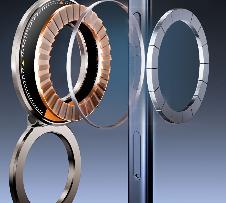 Magnetic Car Phone Mount with Vacuum-Style Dashboard Base and Swivel Joint and 360-Degree Bracket — image 13