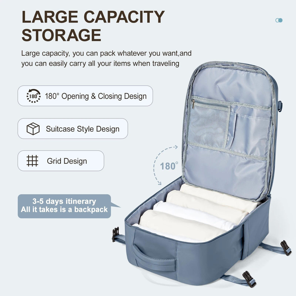 Laptop Bag Travel Backpack For Women Large Capacity Easyjet
