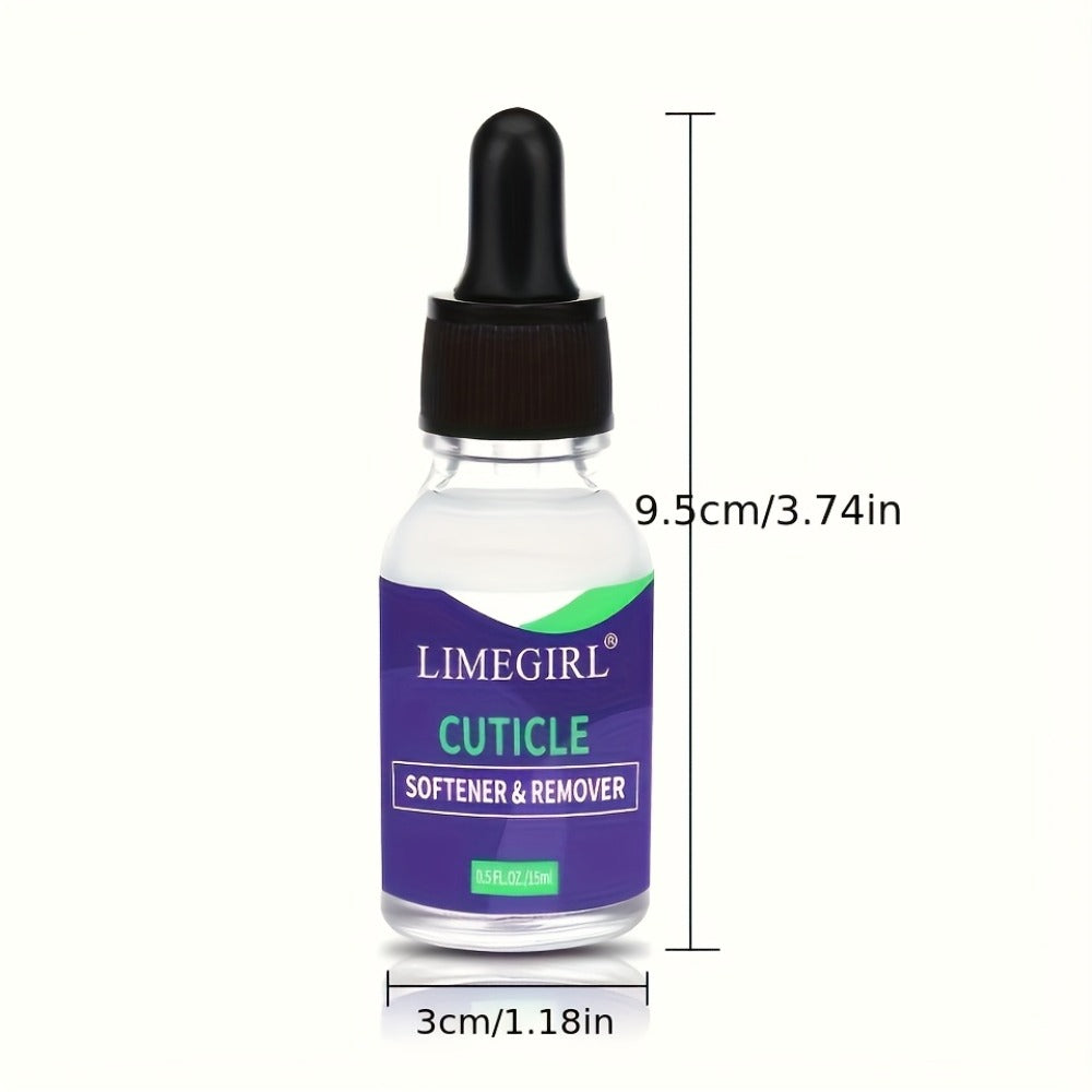 Nail Cuticle Remover Stick 3-Pack Dead Skin Softener with Nail Oil Formula – Anti-Hangnail Cuticle Care Tool for Finger Trimm