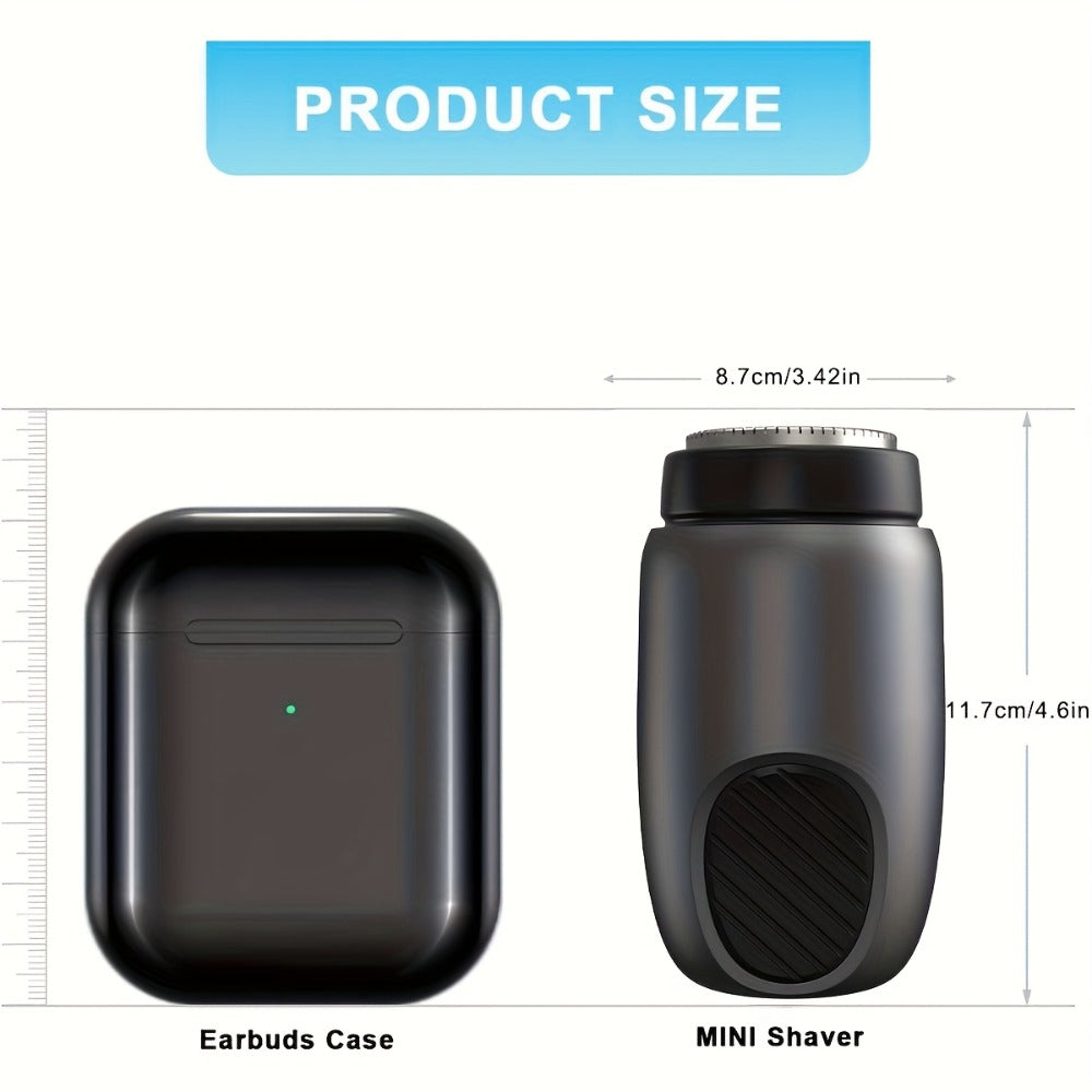 Electric Shaver Mini 1200mAh USB Rechargeable Pocket Razor in Five Colors for Daily Grooming — image 6