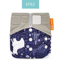 Happy Flute 1 pcs heavy wetter night AIO AI2 baby cloth diaper nappy one size fit all - V.I.P Digital Presence
