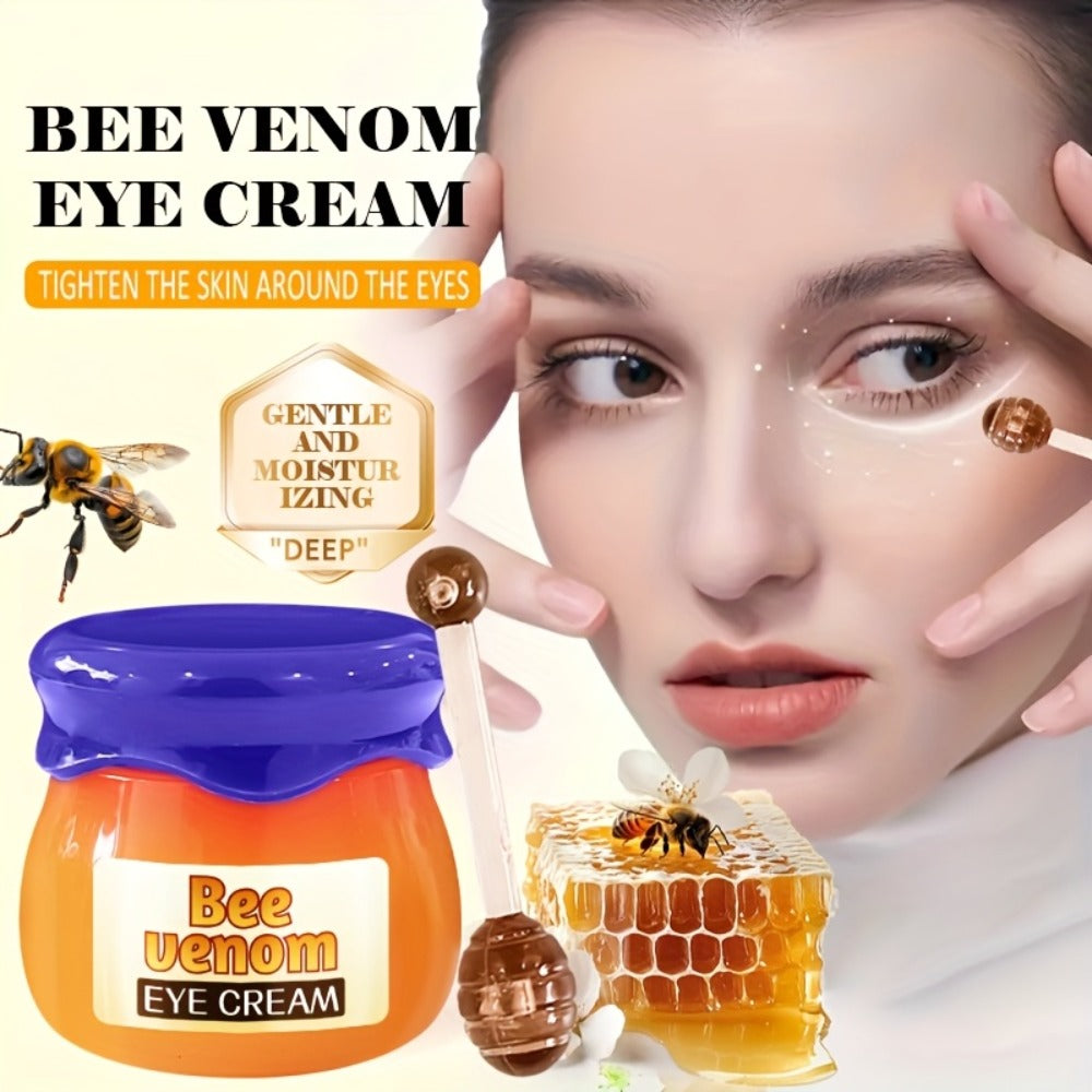 ROZINO Bee Venom and Honey Eye Cream Five-Pack in Small Cosmetic Jars with Coordinated Blue Lids — image 6