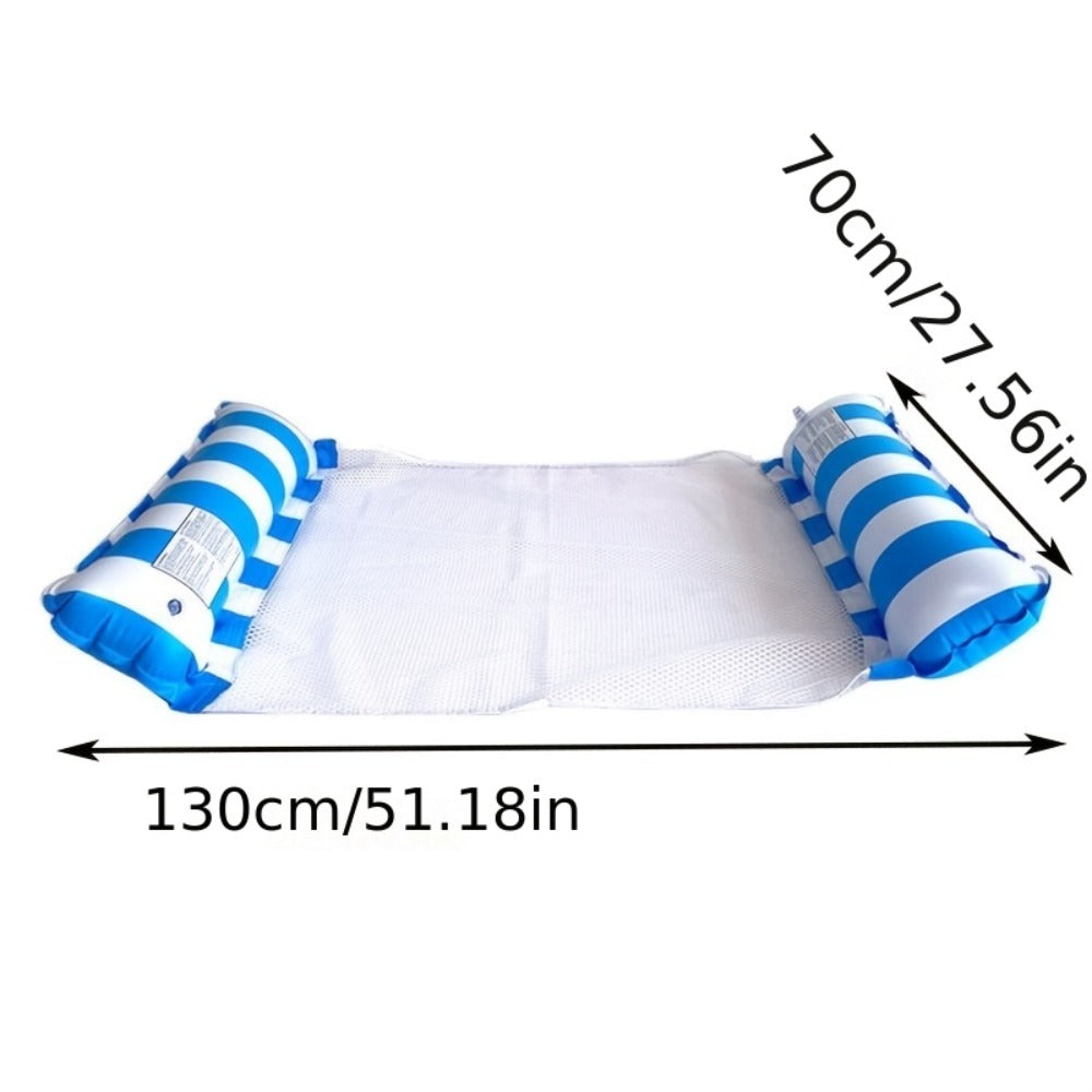 Inflatable Swimming Ring Pool Float for Adults 2/4/6 Pack, Classic Striped Swim Tube, Leak-Resistant PVC — image 5