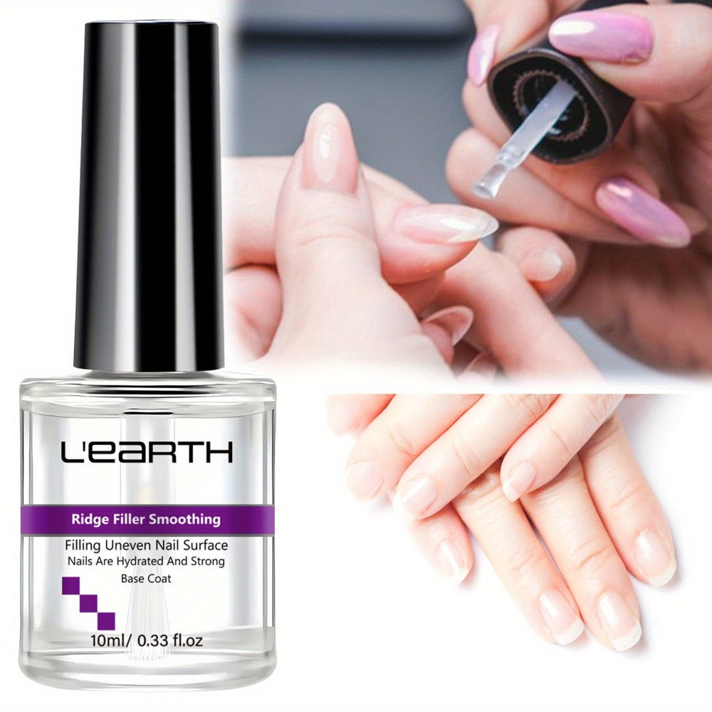 Nail Strengthening Polish 10ml Glycerin & Hyaluronic Acid Formaldehyde-Free – Hardener Treatment for Thin Brittle Weak Nails 